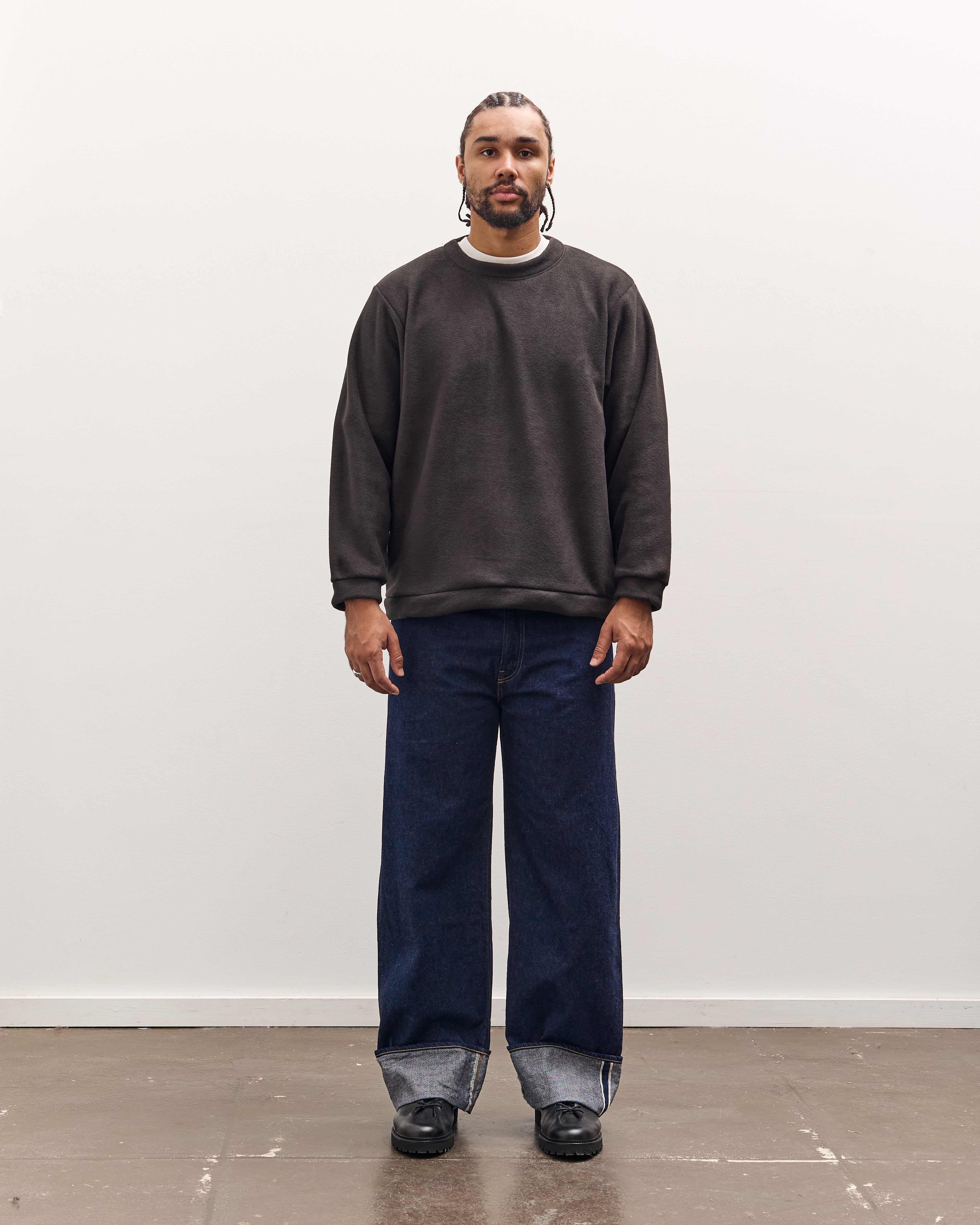 Kapital 12oz Denim 5P New Momonroe Jeans, IDG – Glasswing