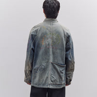 Kapital 12oz Denim CACTUS Coverall (Memorial Embroidery Model), PRO