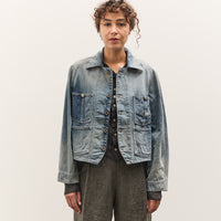 Kapital 12oz Denim Cropped WINDAY CHOR JKT, PRO