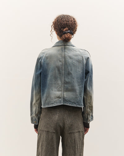 Kapital 12oz Denim Cropped WINDAY CHOR JKT, PRO