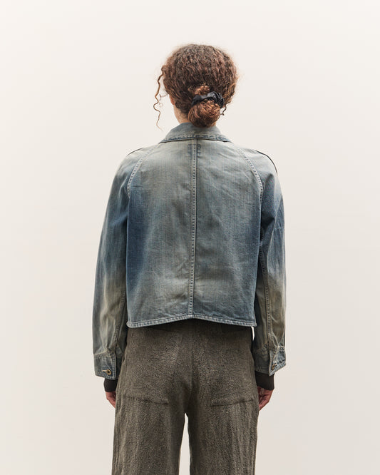 Kapital 12oz Denim Cropped WINDAY CHOR JKT, PRO