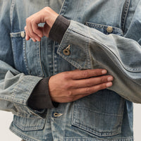 Kapital 12oz Denim Cropped WINDAY CHOR JKT, PRO