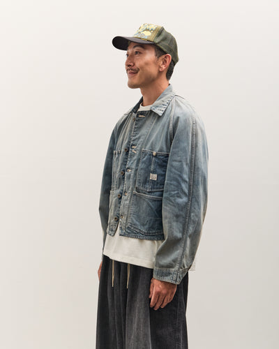 Kapital 12oz Denim Cropped WINDAY CHOR JKT, PRO