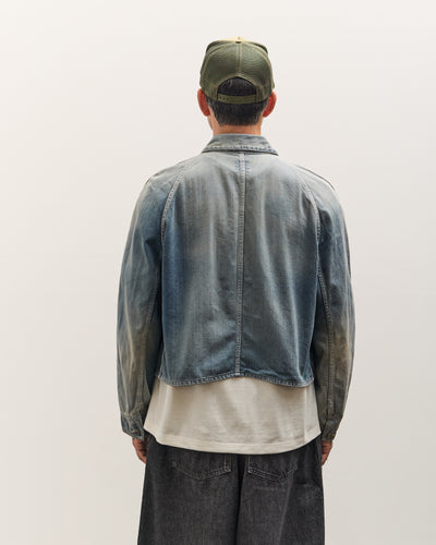 Kapital 12oz Denim Cropped WINDAY CHOR JKT, PRO