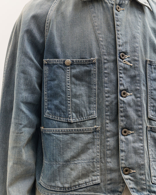 Kapital 12oz Denim Cropped WINDAY CHOR JKT, PRO