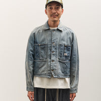 Kapital 12oz Denim Cropped WINDAY CHOR JKT, PRO