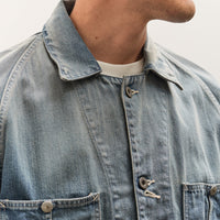 Kapital 12oz Denim Cropped WINDAY CHOR JKT, PRO