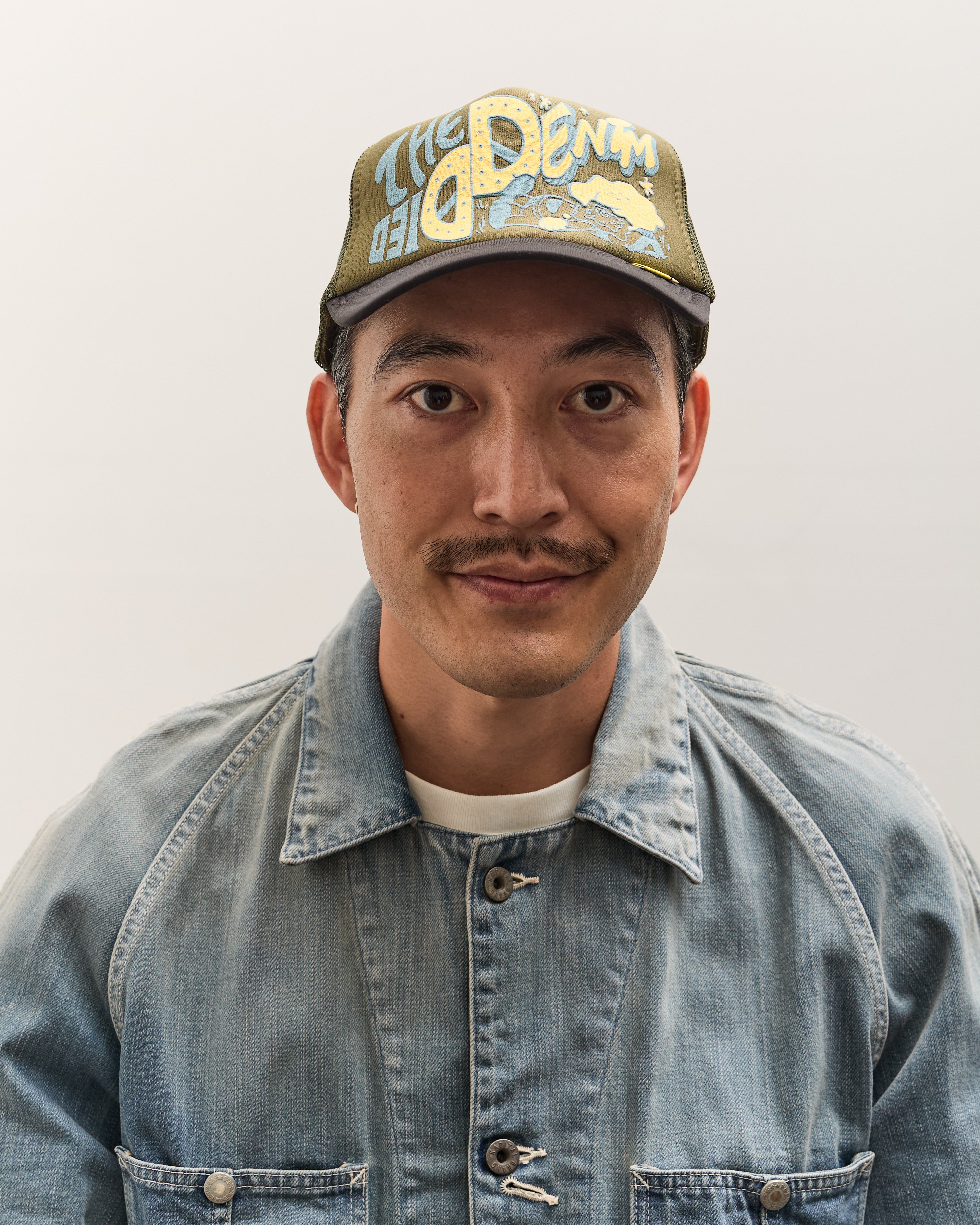 Kapital TH.D.D.Track Cap, KHAxBLK – Glasswing