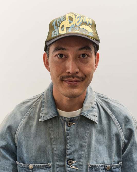 Kapital TH.D.D.Track Cap, KHAxBLK