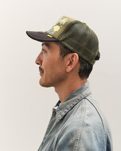 Kapital TH.D.D.Track Cap, KHAxBLK