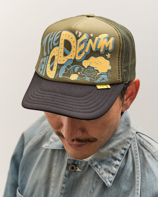 Kapital TH.D.D.Track Cap, KHAxBLK