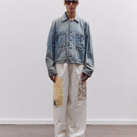 Kapital 12oz Denim Cropped WINDAY CHOR JKT, PRO