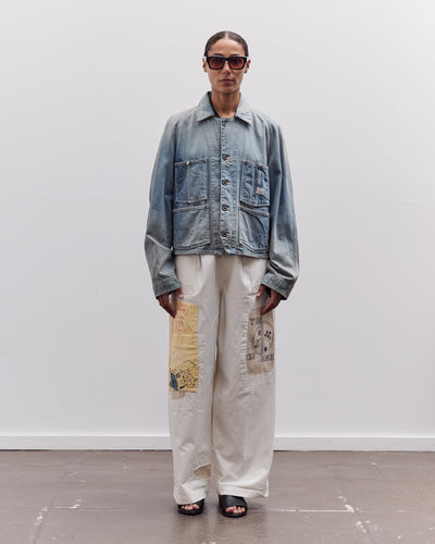 Kapital 12oz Denim Cropped WINDAY CHOR JKT, PRO