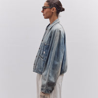 Kapital 12oz Denim Cropped WINDAY CHOR JKT, PRO