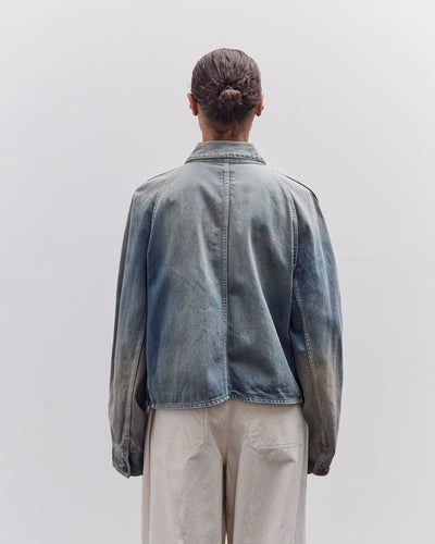 Kapital 12oz Denim Cropped WINDAY CHOR JKT, PRO