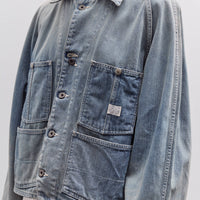 Kapital 12oz Denim Cropped WINDAY CHOR JKT, PRO