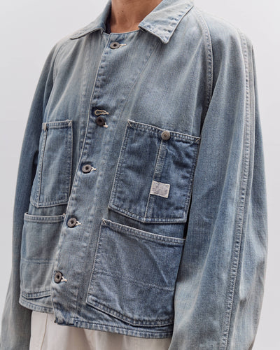 Kapital 12oz Denim Cropped WINDAY CHOR JKT, PRO