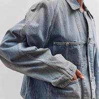 Kapital 12oz Denim Cropped WINDAY CHOR JKT, PRO