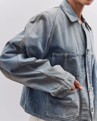 Kapital 12oz Denim Cropped WINDAY CHOR JKT, PRO