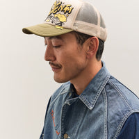 Kapital TH.D.D. Track Cap, ECR x Khaki