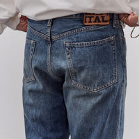 Kapital 13.5Oz Gymnastics Denim 5P Monkey (Zip Version), Pro