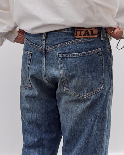 Kapital 13.5Oz Gymnastics Denim 5P Monkey (Zip Version), Pro