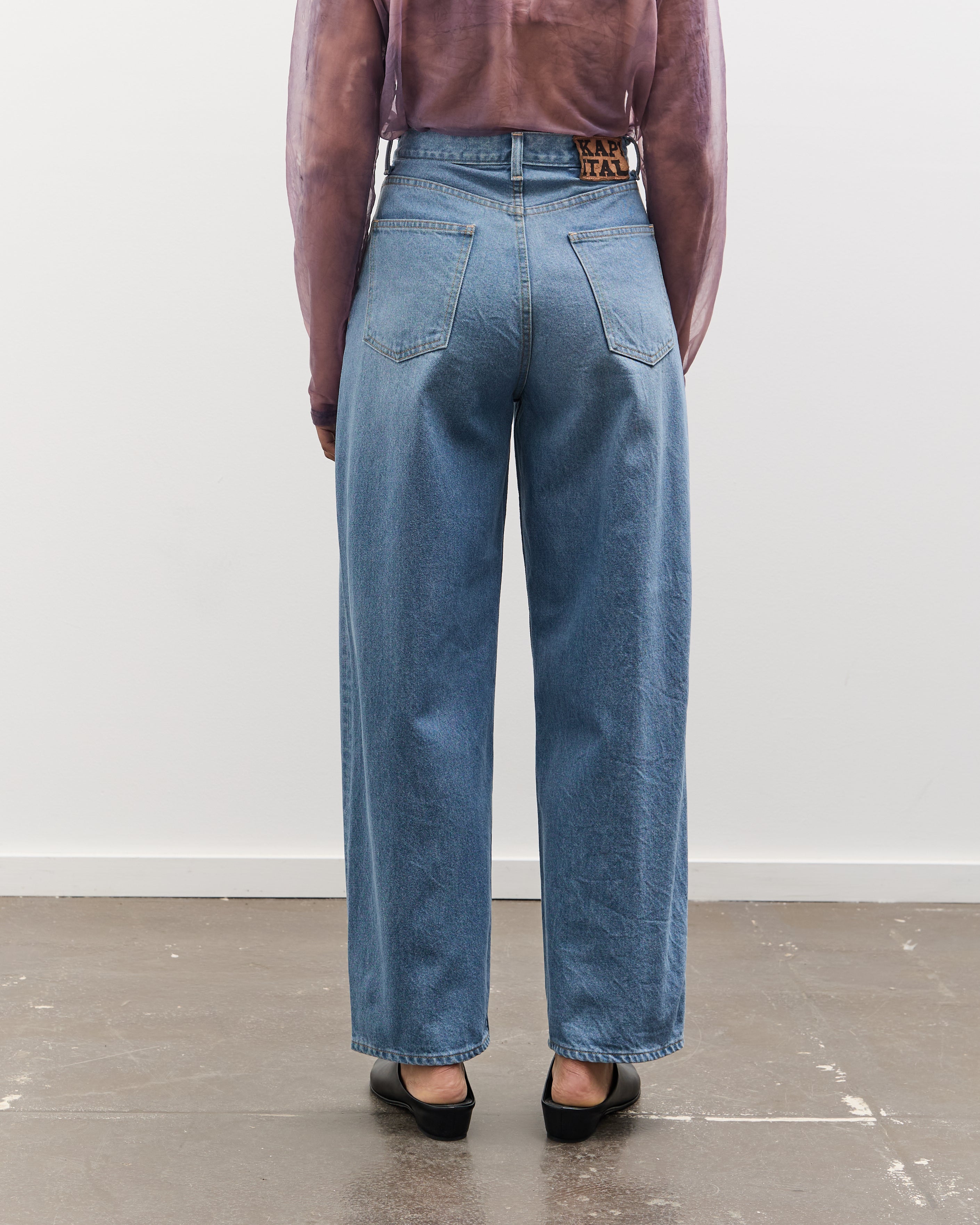 Kapital 13.5oz Zimbabwe Denim CLUB Baggy Pants, PRO – Glasswing