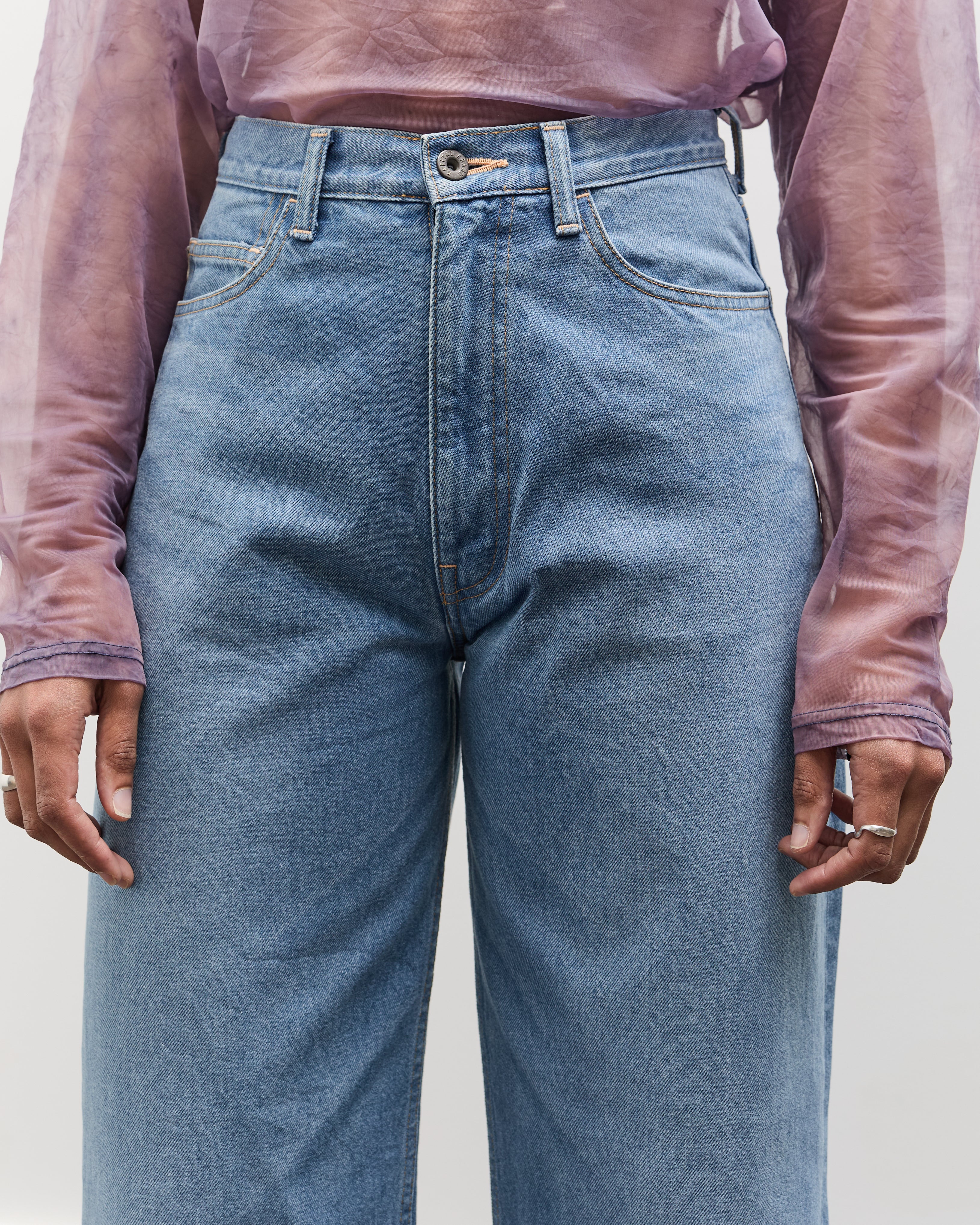 Kapital 13.5oz Zimbabwe Denim CLUB Baggy Pants, PRO – Glasswing