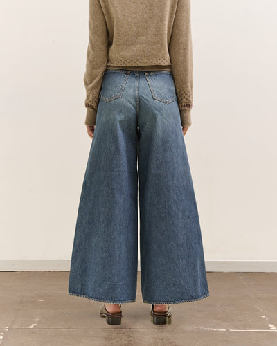 Kapital 14Oz Denim 5P Skittle Baggy Pants, Pro