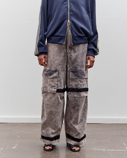 Kapital 14W Corduroy Nouvelle Shuttle Pants, Gray