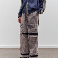 Kapital 14W Corduroy Nouvelle Shuttle Pants, Gray