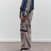 Kapital 14W Corduroy Nouvelle Shuttle Pants, Gray