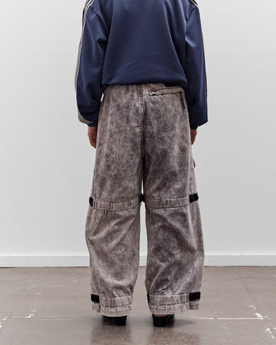 Kapital 14W Corduroy Nouvelle Shuttle Pants, Gray