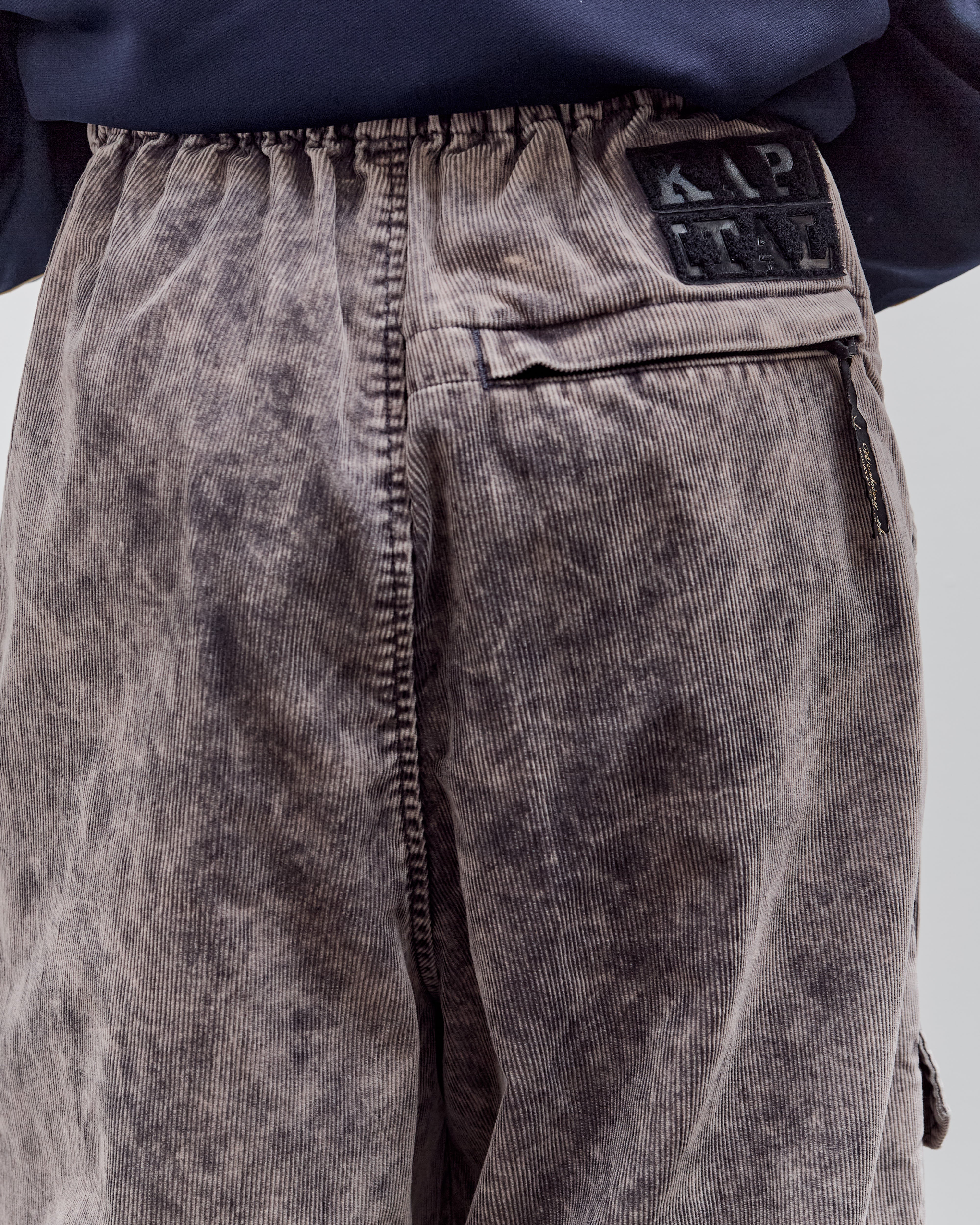Kapital 14W Corduroy Nouvelle Shuttle Pants, Gray – Glasswing