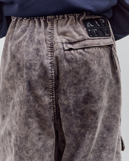 Kapital 14W Corduroy Nouvelle Shuttle Pants, Gray