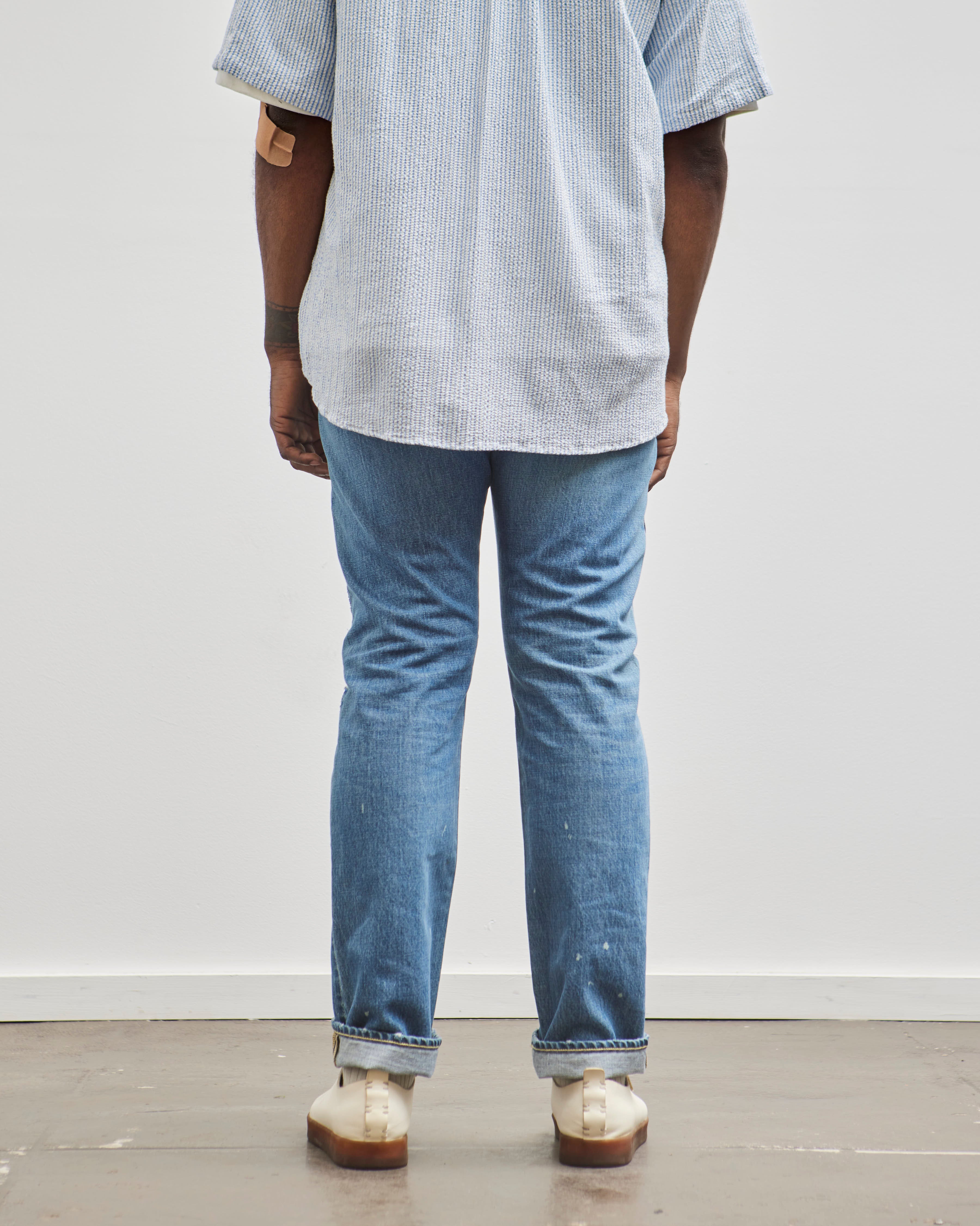 Kapital 14oz Denim 5P MONKEY CISCO (3YearsFade), IDG – Glasswing