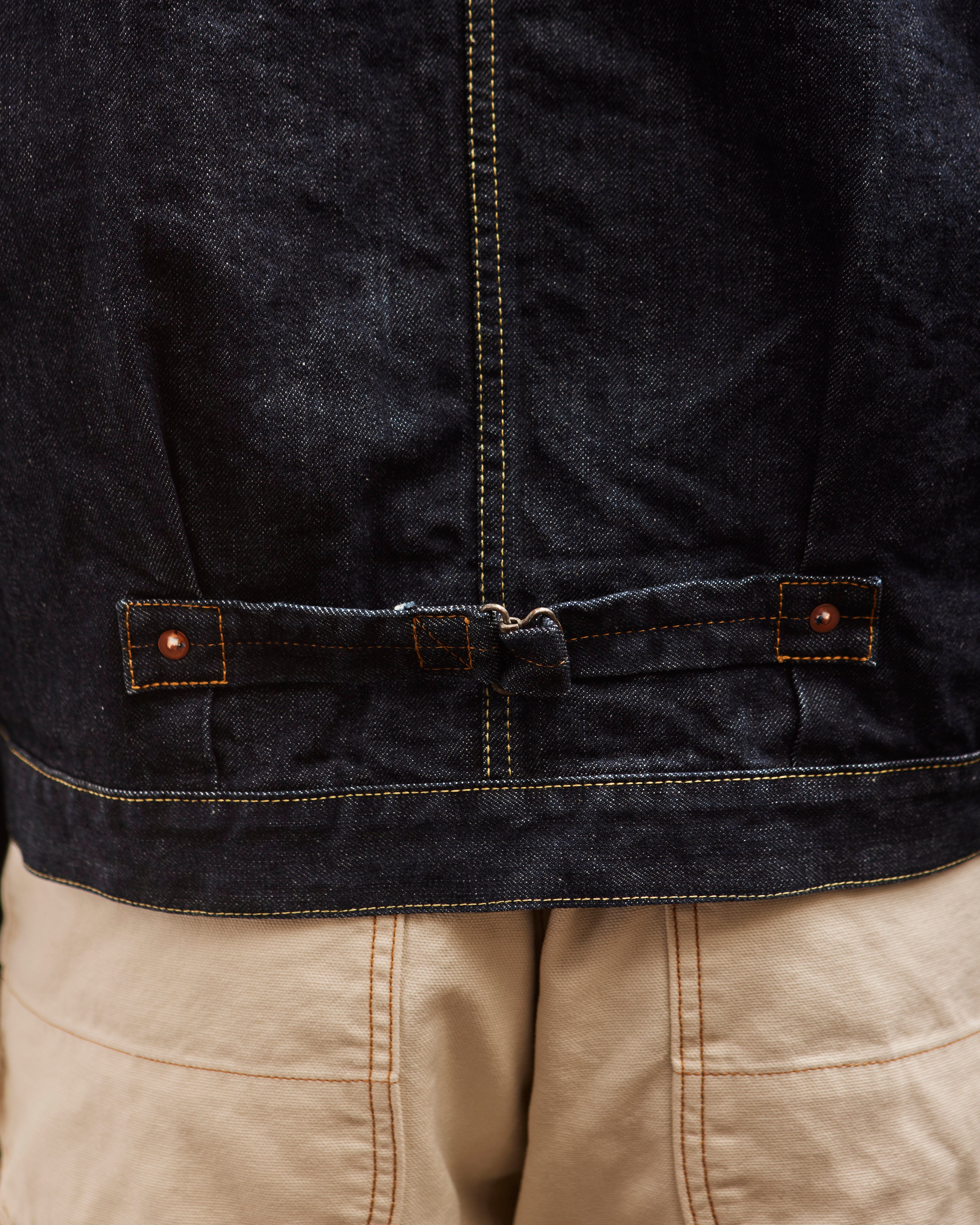 Kapital 14oz Denim First Jacket, One Wash – Glasswing