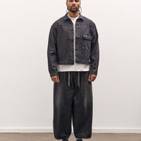 Kapital 14Oz Black Denim 1St Jacket, Black