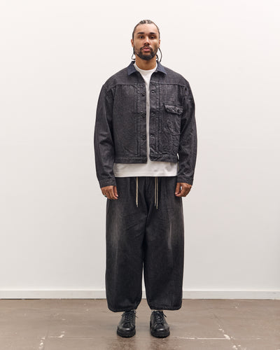 Kapital 14Oz Black Denim 1St Jacket, Black