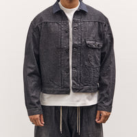Kapital 14Oz Black Denim 1St Jacket, Black