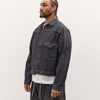 Kapital 14Oz Black Denim 1St Jacket, Black