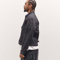 Kapital 14Oz Black Denim 1St Jacket, Black
