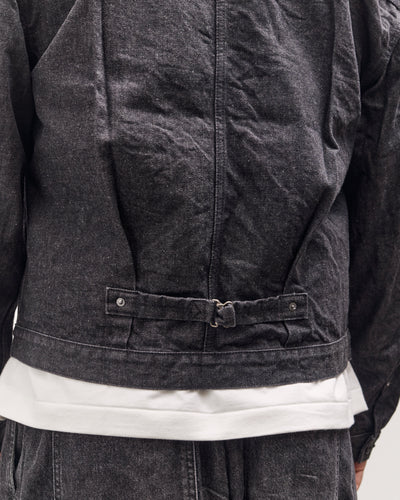 Kapital 14Oz Black Denim 1St Jacket, Black