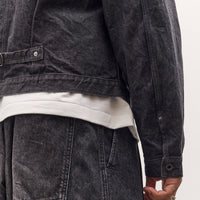 Kapital 14Oz Black Denim 1St Jacket, Black