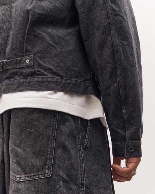 Kapital 14Oz Black Denim 1St Jacket, Black