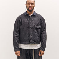 Kapital 14Oz Black Denim 1St Jacket, Black