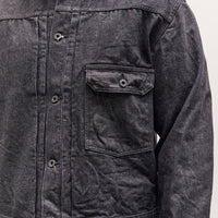 Kapital 14Oz Black Denim 1St Jacket, Black