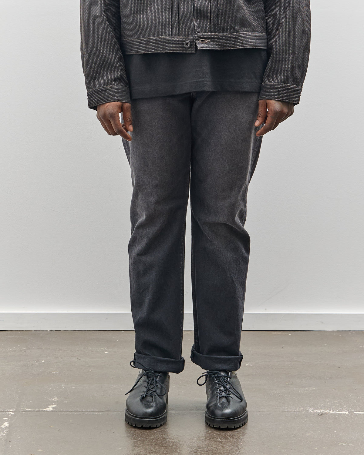 Kapital 14oz Denim 5P Monkey Cisco, Black Pro – Glasswing