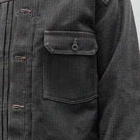 Kapital Century Denim No 9 1St Jkt, Black Century Denim