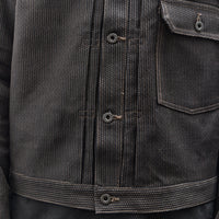 Kapital Century Denim No 9 1St Jkt, Black Century Denim